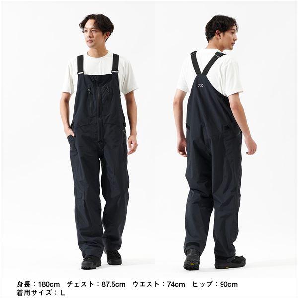 ダイワ レインウェア DR-5125P RAINMAX リップストップビブパンツ グレージュ XLの画像