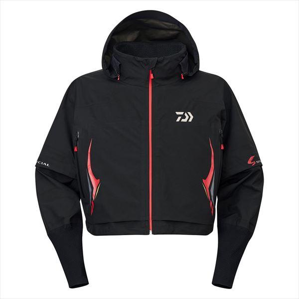 ダイワ レインウェア DR-1425J スペシャル ゴアテックス ベリーショートレインジャケット ブラック XL | DAIWA（釣り）