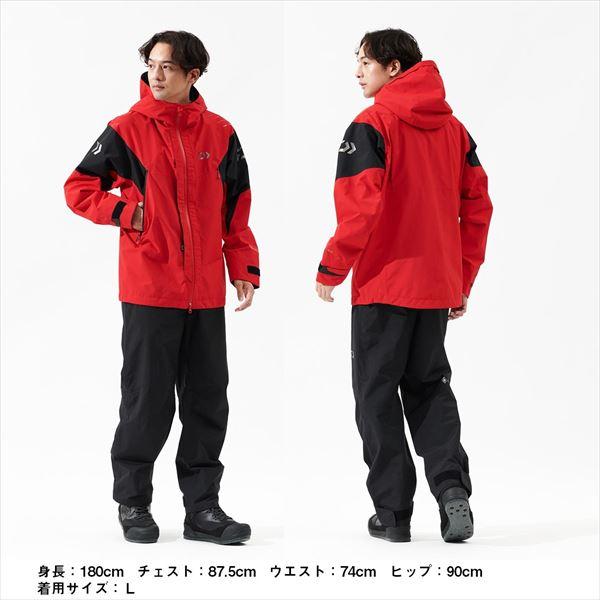 ダイワ レインウェア DR-1825 GORE-TEX コンビアップレインスーツ レッド 2XL | DAIWA（釣り） | 02