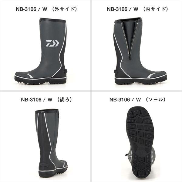 DAIWA（ダイワ） NB-3106 ネオブーツ スパイクタイプ グレー S(24.5