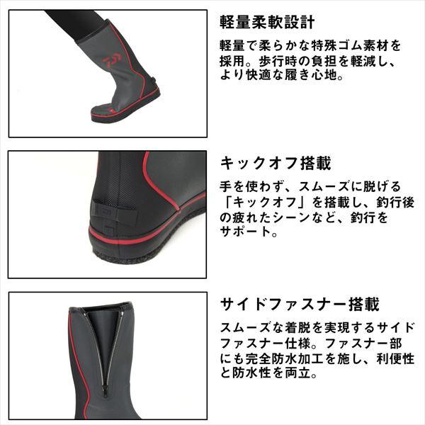 ダイワ  NB-3506W ネオブーツ フェルトスパイク(ワイドモデル) グレー M(25.5)の画像
