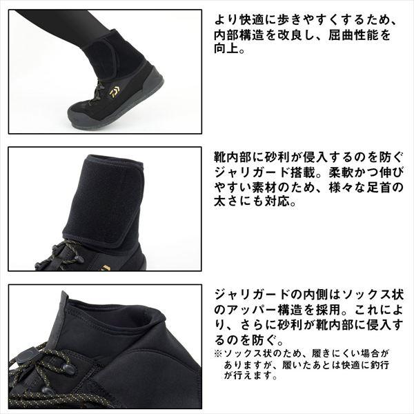 ダイワ DS-2551 ウェーディングシューズJG(フェルトスパイクソール) ブラック 27.0 | DAIWA（釣り） | 06