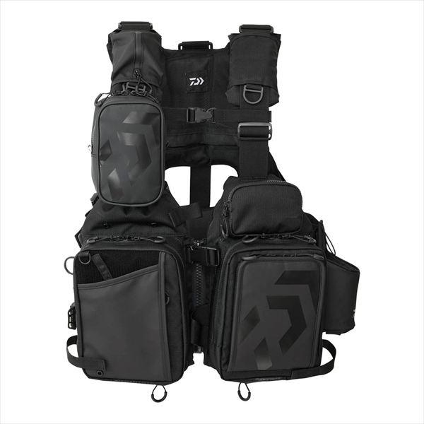 【予約品】 ダイワ ライフジャケット DF-6026 ベンチクールエアーゲームベスト ジェットブラック フリー【3月下旬頃発売予定 ※他商品同時注文不可】 | DAIWA（釣り）