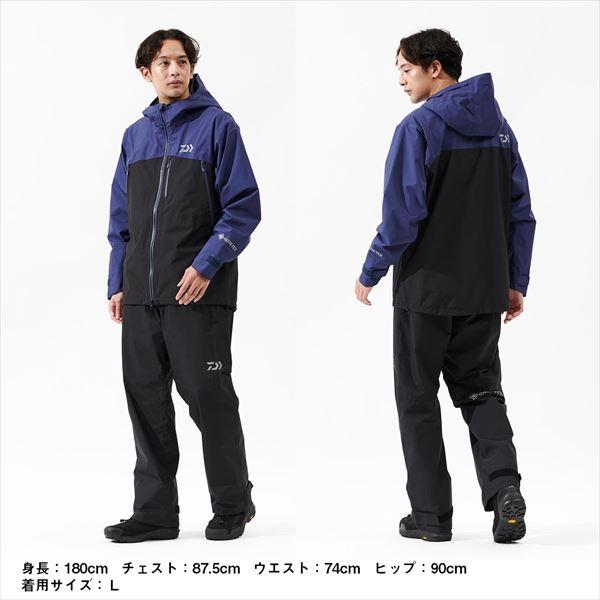 ダイワ レインウェア DR-1925 GORE-TEX バーサタイルレインスーツ ブラック XL | DAIWA（釣り） | 02