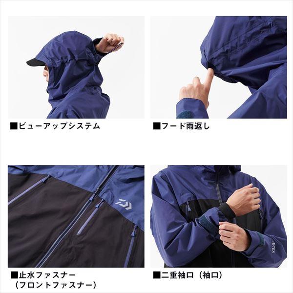 ダイワ レインウェア DR-1925 GORE-TEX バーサタイルレインスーツ ブラック 2XL | DAIWA（釣り） | 03