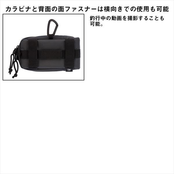 ダ・Cワ タックルバッグ ターポリンポーチ MW(C)ブラック | DAIWA（釣り） | 03