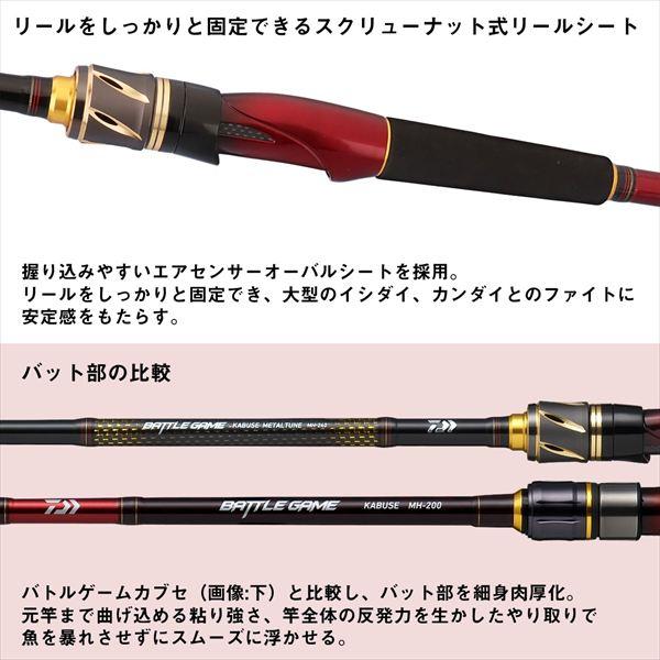 DAIWA（ダイワ） 磯竿 バトルゲームカブセ メタルチューン MH-200(2
