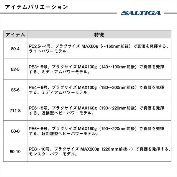 【爆買】ダイワ オフショアロッド ソルティガ C ブルスイング(BULLSWING) 88-8【大型商品】 | DAIWA（釣り） | 04