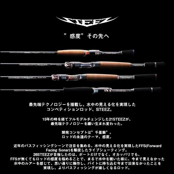 DAIWA（ダイワ） バスロッド スティーズ SC C64ML+ -LM(ベイト