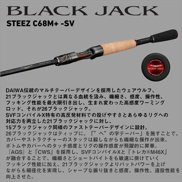 ダイワ バスロッド スティーズ C68M+ -SV(ベイト グリップジョイント) | DAIWA（釣り） | 05