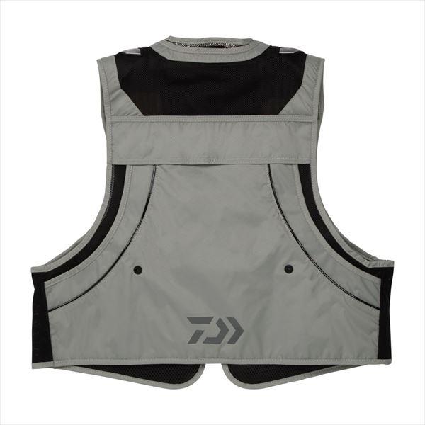 DAIWA（釣り） - ダイワ フィッシングベスト DV-3025 フィッシングショートベスト 薄墨色 2XL