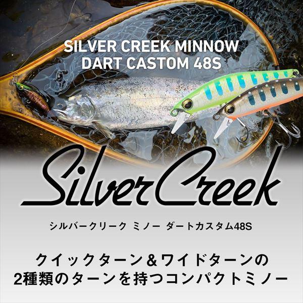 【爆買】ダイワ トラウトプラグ シルバークリークミノーダートカスタム48S グリキンケイムラヤマメ | DAIWA（釣り） | 01