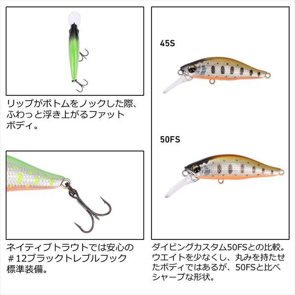 DAIWA（ダイワ） トラウトプラグ シルバークリークミノーダイビング