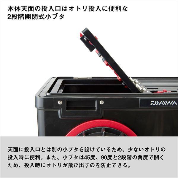 DAIWA（ダイワ） オトリ缶 友カン GX-2000 レッド/ブラック : 釣具の