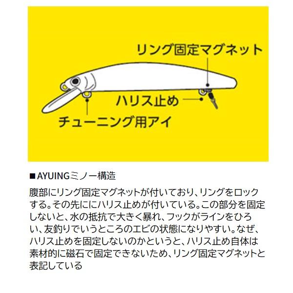 ダイワ トラウトプラグ AYUINGミノー 94SF マットナチュラルアユ【即日発送】 | DAIWA（釣り） | 01