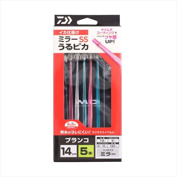 ダイワ 仕掛け イカ仕掛ミラー14SS うるピカ 5本 | DAIWA（釣り）