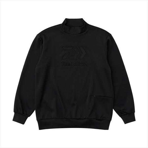 ダイワ ウェア DE-8725 DANROTECH スウェットモックネック ブラック M | DAIWA（釣り）