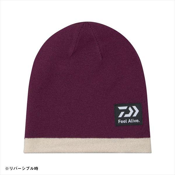 ダイワ 防寒帽子 DC-9725W リバーシブルビーニーキャップ ライトベージュ フリー | DAIWA（釣り） | 01