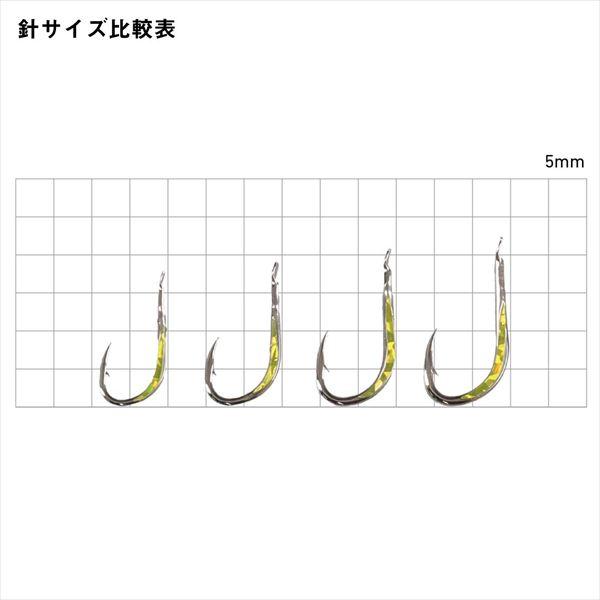 【ネコポス対象品】ダイワ 針 D-MAX 剛鋭イサキ Vivid Flash シルバー 10号 | DAIWA（釣り） | 02