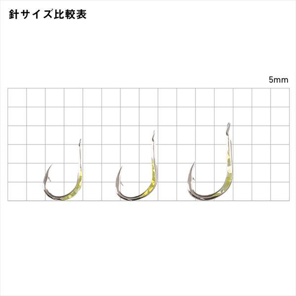 【ネコポス対象品】ダイワ 針 D-MAX 剛鋭くわせ Vivid Flash シルバー 8号 | DAIWA（釣り） | 02