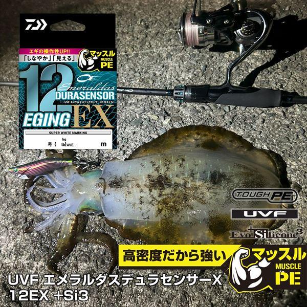 DAIWA（ダイワ） PEライン UVF エメラルダスデュラセンサー×12EX+Si3