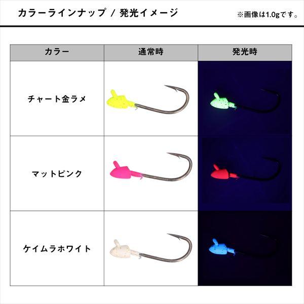 ダイワ 仕掛け 海上釣堀さぐりヘッドSS 1.0g チャート金ラメ | DAIWA（釣り） | 04