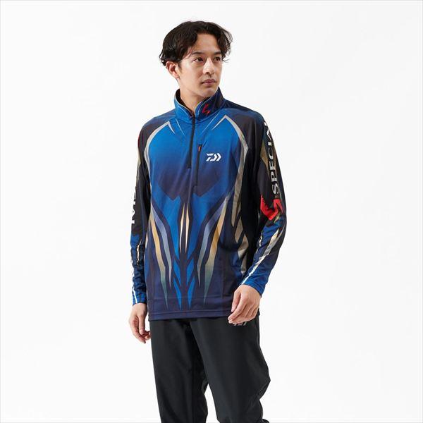 【予約品】 ダイワ ウェア DE-7025 スペシャルロングスリーブシャツ マスターブラック M 【3月下旬頃発売予定 ※他商品同時注文不可】 | DAIWA（釣り） | 03