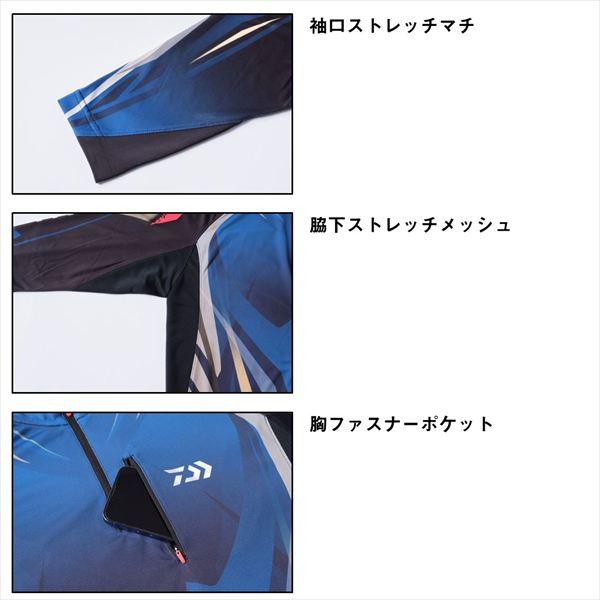 【予約品】 ダイワ ウェア DE-7025 スペシャルロングスリーブシャツ マスターブラック M 【3月下旬頃発売予定 ※他商品同時注文不可】 | DAIWA（釣り） | 05