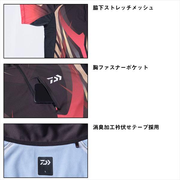【予約品】 ダイワ ウェア DE-7125 スペシャルハーフスリーブシャツ マスターブラック M 【3月下旬頃発売予定 ※他商品同時注文不可】 | DAIWA（釣り） | 05