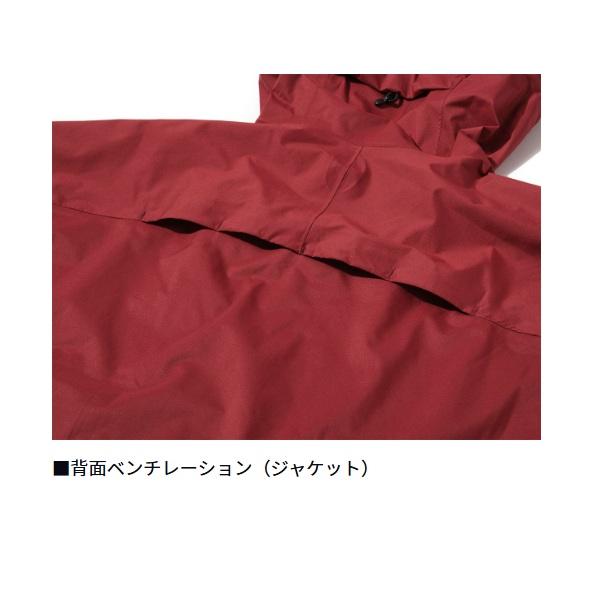 ダイワ レインウェア DR-3326 RAINMAX ベンチレーションライトレインスーツ ガンメタル 2XL | DAIWA（釣り） | 02