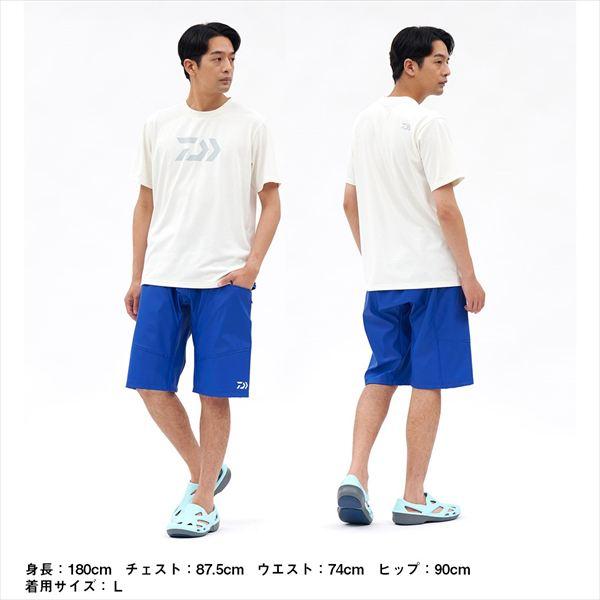 ダイワ レインウェア DR-6426P PUオーシャンレインハーフパンツ マリンブルー XL | DAIWA（釣り） | 02
