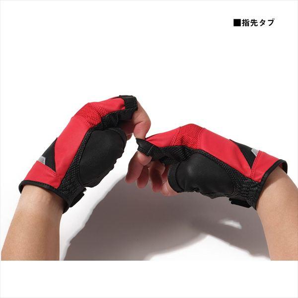 ダイワ 手袋 DG-2326 ロックショアメッシュグローブ 5本カット ブラック 2XL | DAIWA（釣り） | 02