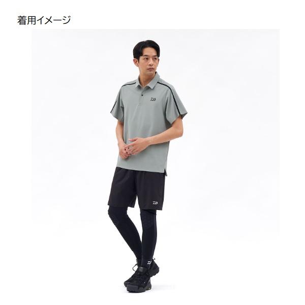 ダイワ ウェア DE-9426 サンブロックドライポロシャツ ブラック L | DAIWA（釣り） | 02