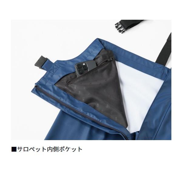 ダイワ レインウェア DR-6226P PUオーシャンレインサロペット ネイビー L | DAIWA（釣り） | 02