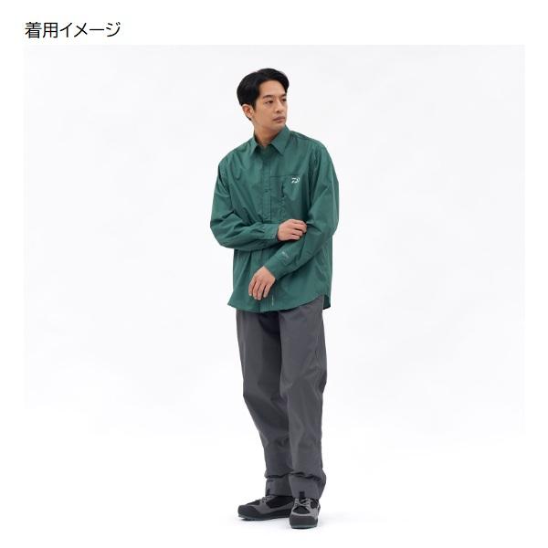 ダイワ ウェア DE-5126 Pertex ロングスリーブシャツ ブラック 2XLの画像