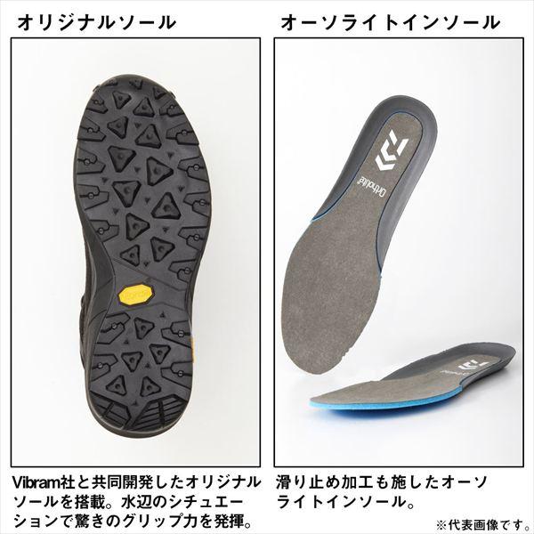 ダイワ  DS-2301G FOGLER GORE-TEX ミッドカット(ラジアルソール)  ブラックグレー 29.0の画像