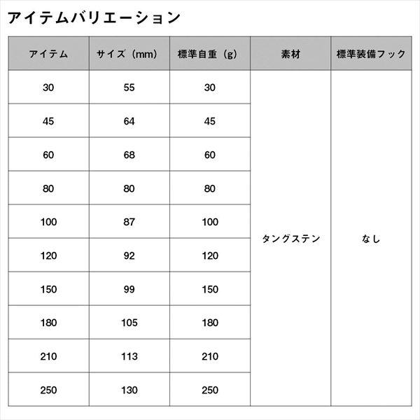 ダイワ メタルジグ TGベイト250 PHグリーンゴールド | DAIWA（釣り） | 04