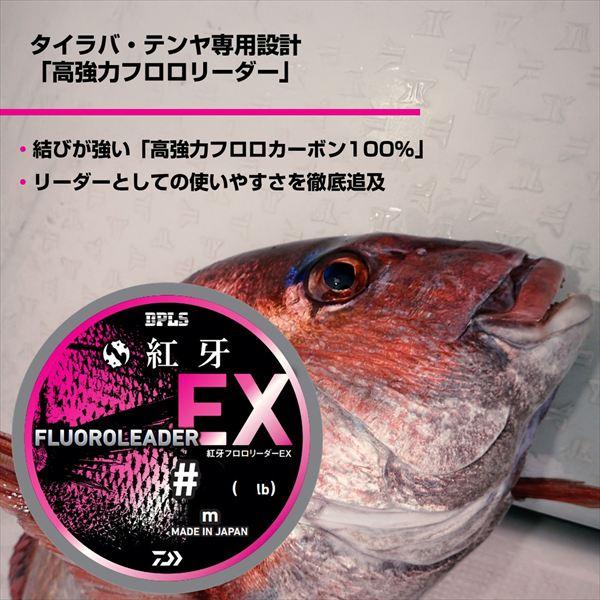 ダイワ リーダー 25紅牙フロロリーダーEX #4 35M | DAIWA（釣り） | 02