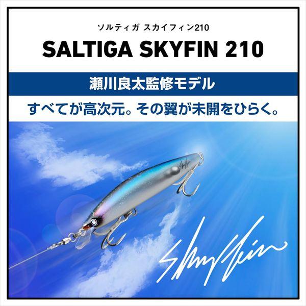ダイワ ロックショアプラグ ソルティガ スカイフィン 210 ダークマター | DAIWA（釣り） | 01