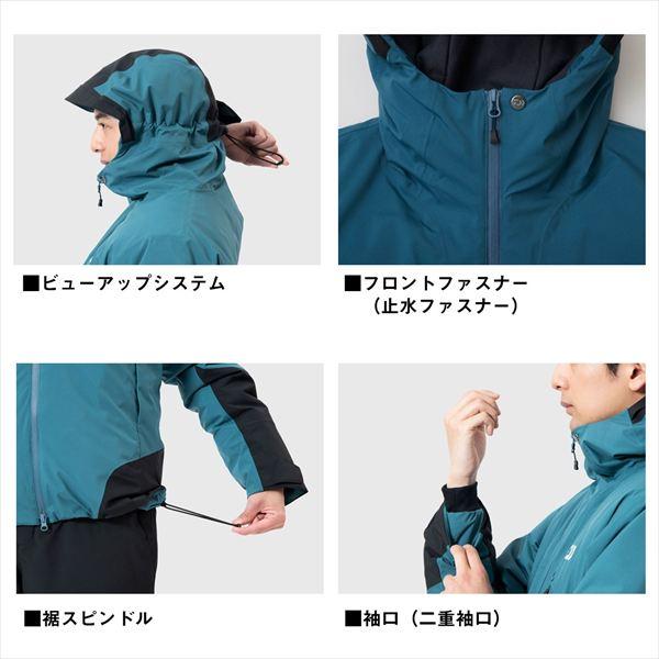ダイワ 防寒服アウター DW-3526 RAINMAX ウインタースーツ ブラック 4XL | DAIWA（釣り） | 03