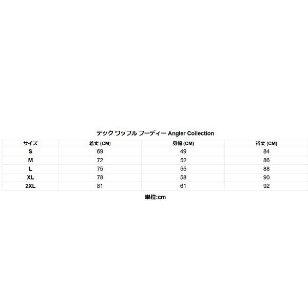 ニューエラジャパン ウェア フィールド テック ワッフル フーディー Angler Collection オリーブ XLの画像