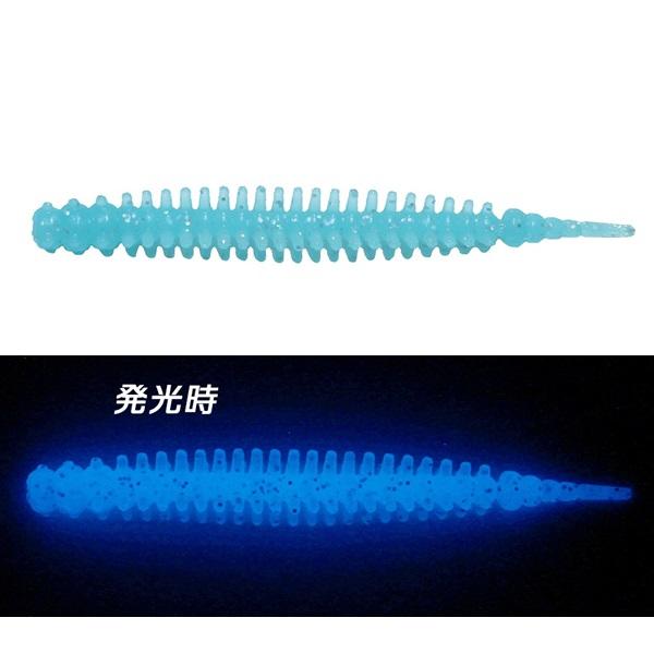 クレイジーオーシャン ワーム 海毛虫 #18 クリームソーダBLグロー | 