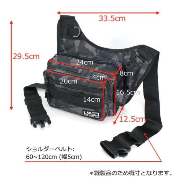 ＬＳＤ タックルバッグ ワンショットサイドベイビー コーデュラブラック |  | 03
