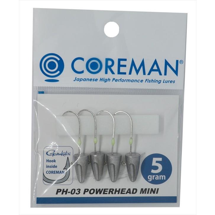 ネコポス対象品 コアマン Ph 03 パワーヘッドミニ 5g 001 アンペイント ジグヘッド 釣具のキャスティング Paypay店 通販 Paypayモール