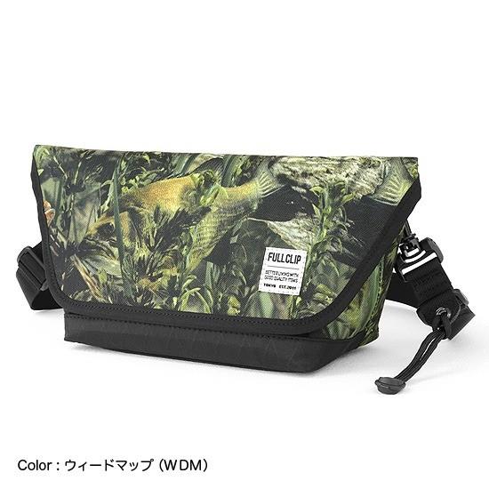 フルクリップ CRUNCH/クランチ メッセンジャーバッグ ウィードマップ　美品 フルクリップ CRUNCH/クランチ メッセンジャーバッグ ウィード