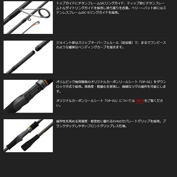オリムピック（OLYMPIC） ロックフィッシュロッド 24ティーロ 24GTIRS