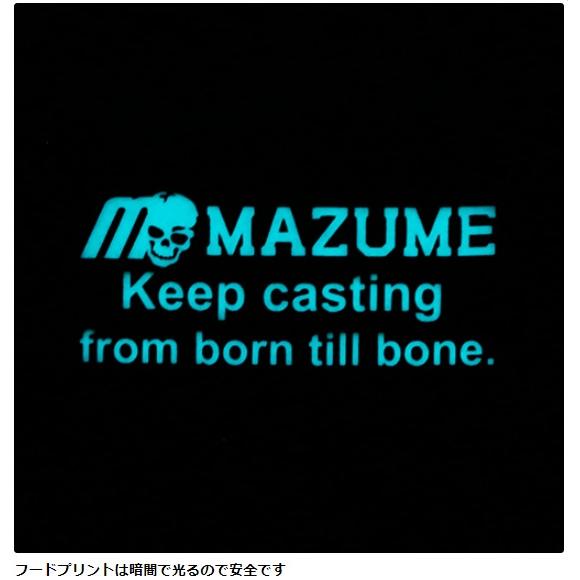 【特価】マズメ 防寒服アウター MZFW-641 mazume ウインドカットジャケット6 カモ L｜casting｜04