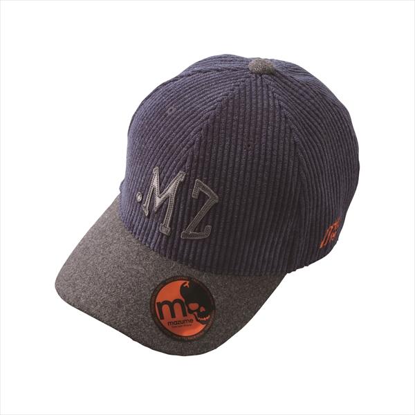 【爆買】マズメ 帽子 MZCP-809 mazume コーデュロイキャップ I ネイビー フリー | 