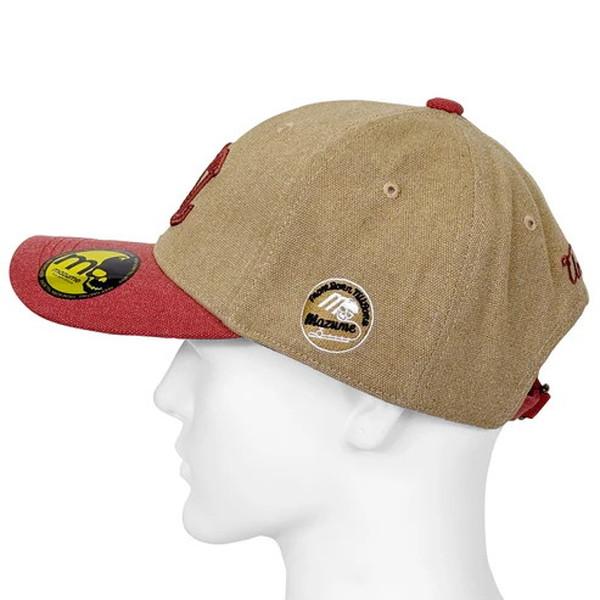 オレンジブルー 帽子 MZCP-850 mazume ウォッシュキャップ サンド