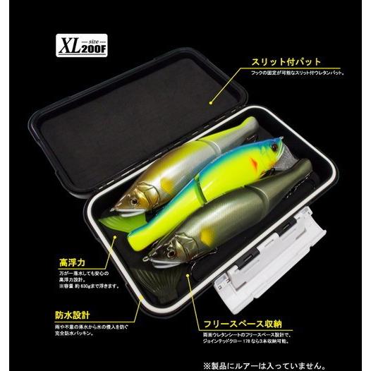 GAN CRAFT（ガンクラフト） G-STOCK XL-200F #01 ブラック/クリアー